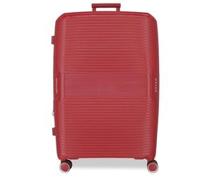 Movom Inari Medium Suitcase Red 49x68x27cm Rigid Polypropylene Closure TSA 76L 3.85kg 4 Double Wheels, red, Medium Suitcase