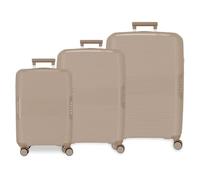 MOVOM Movom Inari Luggage Set, One Size, Beige, Talla única, Suitcase Set