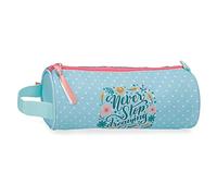 MOVOM Never Stop Dreaming Case Round Blue 23x9x9cm Polyester, Blue, Round Case
