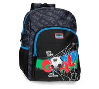 MOVOM Offside School Backpack Black 30x40x13 cm Polyester 15.6L