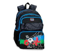 Movom Offside School Backpack Double Compartment Adaptable to Trolley Black 32x45x19cm Polyester 27.36L
