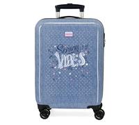 Movom Spring Vibes Cabin Suitcase Blue 38 x 55 x 20 cm Hard ABS Combination Lock Side 35L 2 kg Hand Luggage