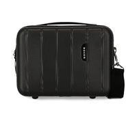 MOVOM Wood neceser de cabina, carry-on luggage, interior with two compartments, Made of lightweight and resistant ABS material. De Joumma Bags