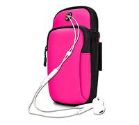 MOVOYEE Running Armband Cell Phone Holder for iPhone 17 16 16e 15 14 13 12 11 Pro Max Xs Xr X Plus Mini Air, Galaxy S22 S23 S24 S25 S26 Ultra Note 20,Sport Arm Band Sleeve on Run Gym Exercise Workout