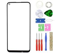 MovTEK Screen Replacement Front Glass +OCA compatible with Huawei P40 Lite E (Not for P40 Lite) with Repair Kit