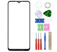 MovTEK Screen Replacement Front Glass +OCA compatible with Redmi 9A M2006C3LG /9C/ 9C NFC /9AT/10A (No Touch and LCD Display) with Repair Kit -6.53"