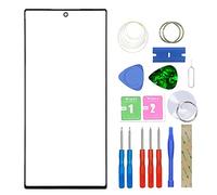 MovTEK Screen Replacement Front Glass Repair Kit Genuine for Samsung Galaxy Note 20 N980F /5G N981B 6.7 Inch - (No Touch and LCD Display) with Tools - Black