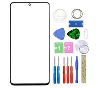 MovTEK Screen Replacement Front Glass Repair Kit Genuine for Samsung Galaxy S20+ Plus G985F /5G G986B 6.7 Inch (No Touch and LCD Display) with Tools - Black