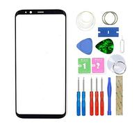 MovTEK Screen Replacement Front Glass Repair Kit Genuine for Samsung Galaxy S8 G950F (No Touch and LCD Display) Black