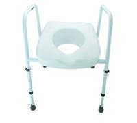 Mowbray Lite Raised Toilet Seat & Frame (Flat Packed)