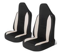 MOWCIAPQC Front Car seat covers, for Fiat Panda Classic/Pandazzurri/Panda City Cross 2000-2024 Waterproof Non-Slip Dirt-resistant Cars Seat Protector Covers easy to install Interior Accessories,B