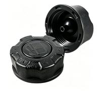 Mower Fuel Cap, Petrol Cap Replacement for Gasoline lawn mower, Fuel Tank Cap Replacement for Grass Trimmers, Lawnmowers and Brush Cutters MS139-42 411919 AL-KOPRO 140 QSS OHV160 (Black, 1 PC)