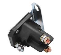 Mower Relay, Magnetic Switching Relay Module for Utility Vehicles 12V, High Starting Power Brass Coil Relay with ABS Housing for Lawn Mowers Garden Tractors ATVs