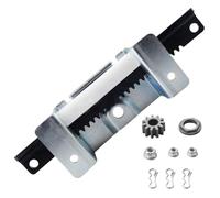 Mower Steering Rack Plate - CR12 Electro-Hydraulic Metal Heavy Duty Gear Set Nut Fly Heavy Duty Tractor Accessories Steering Service System Repair Maintenance Driving Experience 10x6.5x3.8cm 762