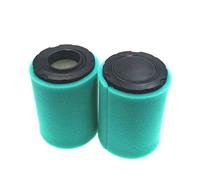MOWFILL 2 Pack 796031 Air Filter Replace for Briggs Stratton 992376 590825 591334 594201 OEM Air Cleaner Cartridge with 797704 Pre Filter Fits Lawn Mower Air Cleaner Element