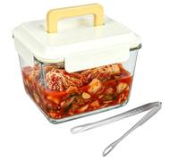 Mowhut Premium Kimchi, Sauerkraut Container Fermentation with Lid