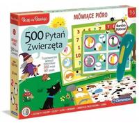 Mówiące Pióro 500 Pytań Zwierzęta Clementoni