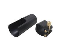 Mowind Artificial Leather Compact Durable Ligature Fastener for Alto Sax Saxophone Rubber Mouthpiece