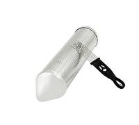 Mowind Stainless Steel Metal Guiro Percussion Instrument Musical Training Tool with Scraper