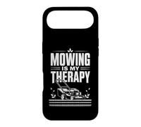 Mowing is My Therapy Mower Life Yard Works Gardening Humor Case for iPhone Air