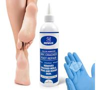 MOWLIE Extra Strength Foot Callus Remover Gel - Professional Callus Remover for Feet,Instantly Softens Dry & Cracked Skin,Salon-Grade Foot Spa at Home - 8 oz