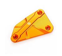 MOWOK Fit Compatible With 890 Adventure R 790 890 ADV Motorcycle Accessories Rear Front Brake Fluid Reservoir Cover Guard(1 Front-Orange)