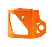 MOWOK Fit Compatible With 890 Adventure R 790 890 ADV Motorcycle Accessories Rear Front Brake Fluid Reservoir Cover Guard(Rear Guard-Orange)