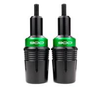 MOWOK Fit for Kawasaki Z900 Z900RS Z900SE Z 900 RS SE 2017-2025 2021 2022 2023 2024 Motorcycle Accessories Frame Sliders Crash Protector Engine Guard Falling Protection Pad (Green)