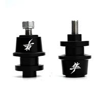 MOWOK Fits For SUZUKI Hayabusa GSX1300R GSX 1300R Gen 3 1999-2021 2022 2023 2024 Accessories Motorcycle M8 Swingarm Spools Slider Stand (Black) (Black)
