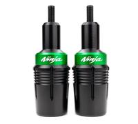 MOWOK For Kawasaki Ninja ZX4R ZX4RR 2023-2024 ZX6R ZX-6R 2019-2023 ZX10R ZX10RR 2016-2025 Motorcycle No Cut Engine protection Frame Sliders Falling Protection Crash Protector (Green, For ZX4R ZX4RR)