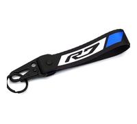 MOWOK For YAMAHA YZF R7 YZFR7 YZF-R7 Motorcycle Accessories Key Chain Keyring Keychain, Blue, Normal
