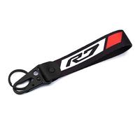 MOWOK For YAMAHA YZF R7 YZFR7 YZF-R7 Motorcycle Accessories Key Chain Keyring Keychain, Red, Normal