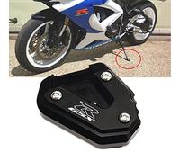 MOWOK Kickstand For Suzuki GSX-R 600 GSX-R 750 GSX-R 1000 R/X GSXR1000 Motorcycle CNC Extension Pad Support Plate Foot Side Stand