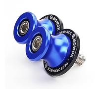 MOWOK M8 Diabolos Motorcycle Swingarm Sliders Coil Bracket Screw for S1000 R XR RR, GSR 600 750 GSXR GSXS 1000 GSX-8S Vstrom SV650, CBR 600 1000 900 954 RR Trident 660 Monster (Blue)