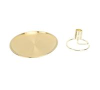 Moxa Collector Stick Storage Base Stainless Steel Round Stable Safe Compact Roll Burner Tray for Moxibustion Home