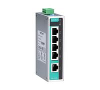 MOXA EDS-205A-T - 5 Ports Unmanaged Ethernet Switch, -40 to 75°C Operating Temperature