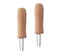 Moxa Extension Needle Tool 2pcs Wooden Handle Extender Roll