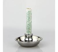 Moxa Roll Stick Extinguisher Stainless Steel Moxa Stable Base Holder Safe Moxibustion Tray Moxa Burner Massage Extinguisher Tool for Home Salon Hotel School Dorm