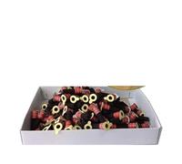 Moxa Stick, 180pcs Mini Moxa Self Stick-On Chinese Moxibustion Therapy Massage Heating Acupuncture Tube(Slight Smoke Brown)