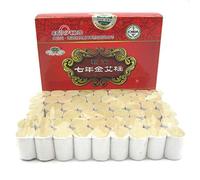 Moxa Stick,Moxibustion 2 Boxes Moxa Ai Zhu Seven Years Chen Cao 40:1 Gold Column 54 Sections Warm Moxibustion Strips Smoked