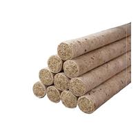 Moxa Stick Smokeless,Moxa Rolls 10Pcs Mulberry Paper Moxibustion Roll Using Wooden Pestle Grind Low Temperature Processing of Wormwood Moxa Therapy(Moxa Stick 10Pcs)