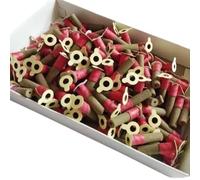 Moxa Stick Smokeless,Moxa Rolls 180 Pcs Self-Adhesive Moxibustion Tube Mini Stickers Acupoint Body Massage Paste(with Smoke Type)