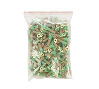 Moxa Stick Smokeless,Moxa Rolls 180pcs Mini Moxa Sticker Traditional Heating Moxibustion Rolls Warm Meridian Burner Points(1 Bag Smoke)