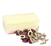 Moxa Stick Smokeless,Moxa Rolls 2 Types Moxa Sticker Self-Adhesion Moxibustion Tube Acupoint Heat Acupuncture Tenosynovitis Cure Traditional Medicine Therapy(with Smoke Type 1box)