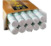 Moxa Stick Smokeless,Moxa Rolls Moxa Roll Tube Stick Pure Moxibustion 18x200mm 10pcs / Box(02)