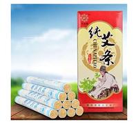 Moxa Sticks,Moxibustion Column Stick 12 in 1 Copper Stick Moxa Box Instrument 10 Sticks(Moxa)