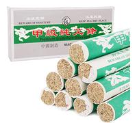 Moxa Sticks - PowerKing 10 Rolls Pure Moxa Rolls for Mild Moxibustion Health Care Relieve Body Pain Massage