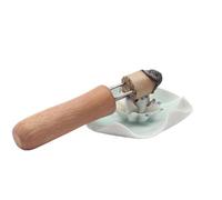 Moxa Tool Steel Extender Stainless 2pcs Handle Wooden Roll Therapy