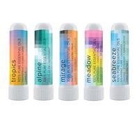 MOXĒ Nature Gift Bundle Nasal Sticks | 5 Aromatherapy Inhalers with 100% Pure Essential Oil Blends | Warming & Cooling Scents of The Natural World, Made in USA