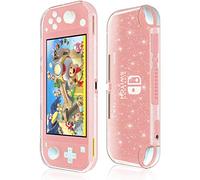Moxiaomo Protective Case for Nintendo Switch Lite,Liquid Crystal Glitter Bling Soft TPU Cover with Shock-Absorption and Anti-Scratch Protective Case-for Nintendo Switch Lite 2019